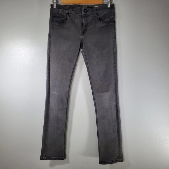 Volcom 2x4 By Denim Skinny Jeans Gray Size 28 - Picture 11 of 11